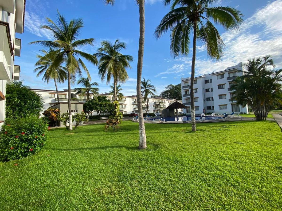 Hermoso Condominio Suites Las Palmas Con Alberca Manzanillo Exteriör bild