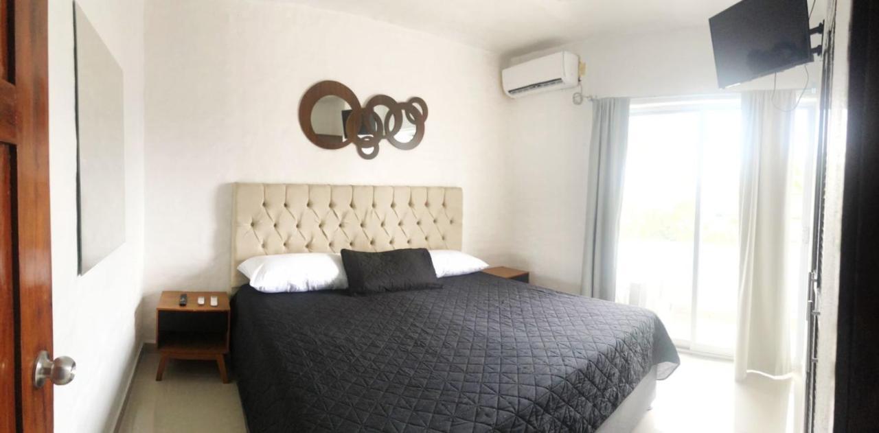 Hermoso Condominio Suites Las Palmas Con Alberca Manzanillo Exteriör bild